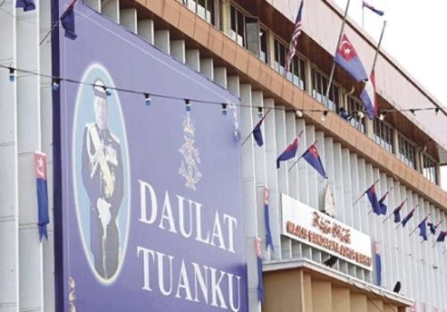 Flags flown at half mast at the Johor City Council building. Pic by Hairul Anuar Abd Rahim   Read more: Flags flown at half mast as mark of respect - Johor - New Straits Times http://www.nst.com.my/streets/johor/flags-flown-at-half-mast-as-mark-of-respect-1.532333#ixzz2x3geLp3W