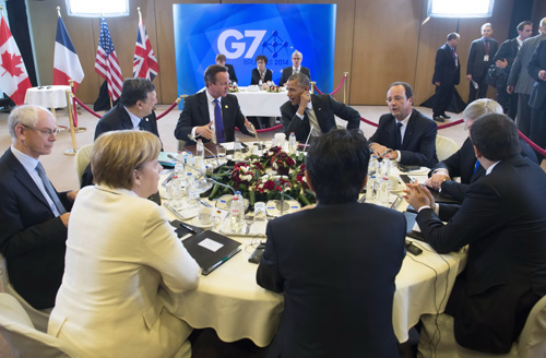 G7 phản đối dùng vũ lực ở biển Đông