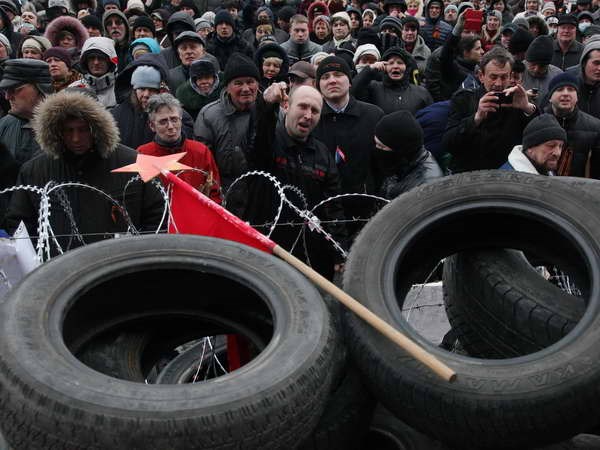 Biểu tình lan rộng tại miền Đông Ukraine đòi liên bang hóa