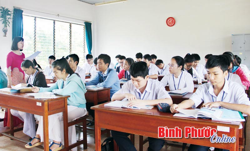 Bình Phước giữ vững thương hiệu giáo dục mũi nhọn