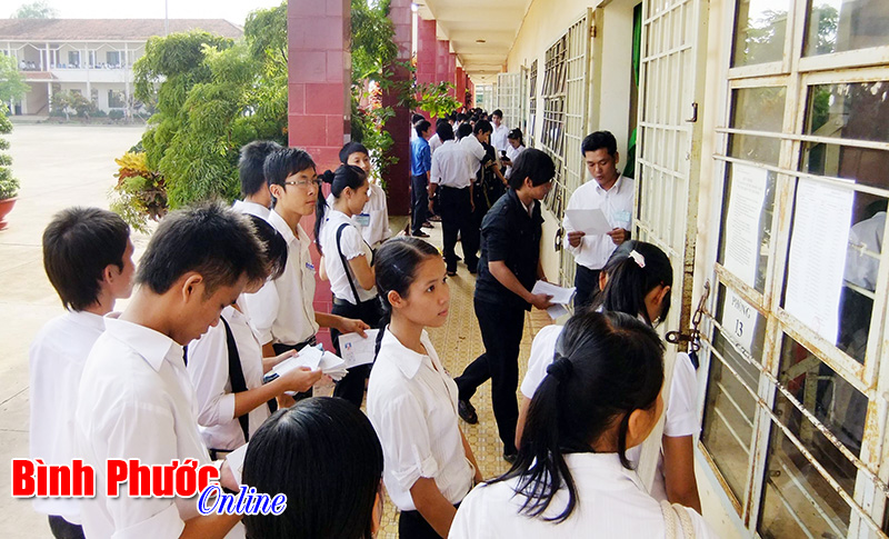 Kỳ thi THPT quốc gia 2015: Giảm áp lực cho thí sinh