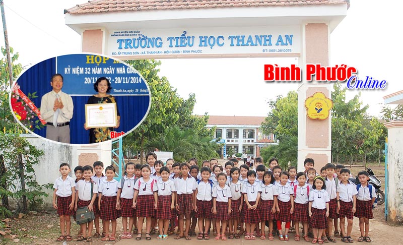 Trường Tiểu học Thanh An đón niềm vui kép