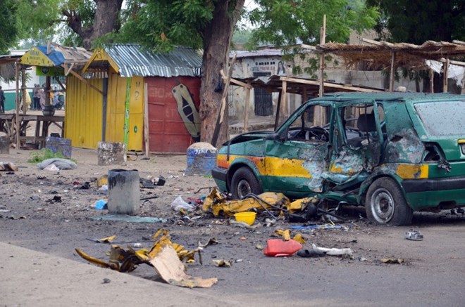 Đánh bom đẫm máu ở Đông Bắc Nigeria làm 50 người thiệt mạng