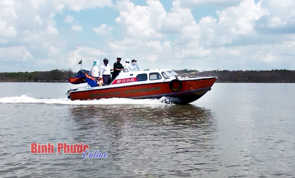 Màu xanh Cồn Ngang trên vùng biển Tiền Giang