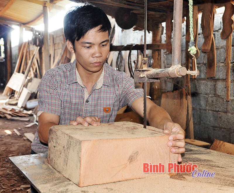 Chữ Văn Chính luôn khát vọng làm giàu trên mảnh đất quê hương