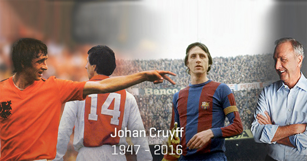 Huyền thoại Johan Cruyff, Johan Cruyff, Barcelona, Barca đổi tên sân vì Johan Cruyff, Nou Camp, Johan Cruyff qua đời