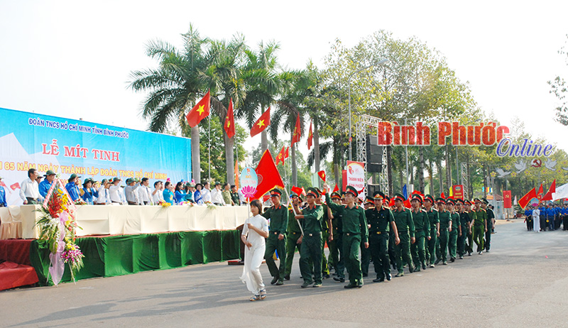 Đóng góp công sức to lớn vào thành tựu của thanh niên tỉnh Bình Phước trong thời gian qua, mỗi đoàn viên thanh niên khối lực lượng vũ trang tỉnh luôn hành động để "đi dân nhớ, ở dân thương"