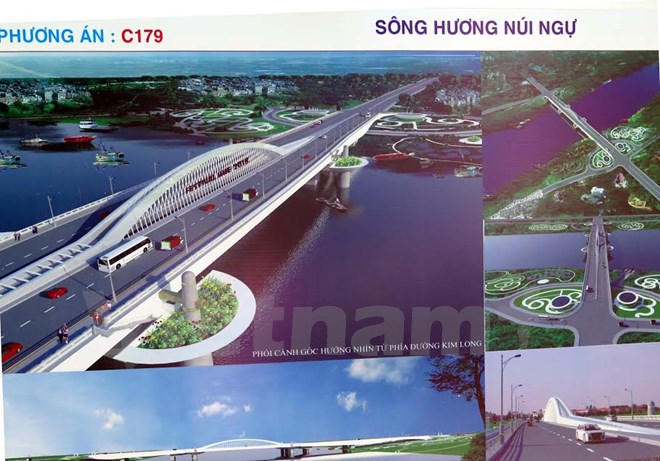 C&aacute;c phương &aacute;n kiến tr&uacute;c cầu vượt s&ocirc;ng Hương đ&aacute;ng ch&uacute; &yacute; nhất 