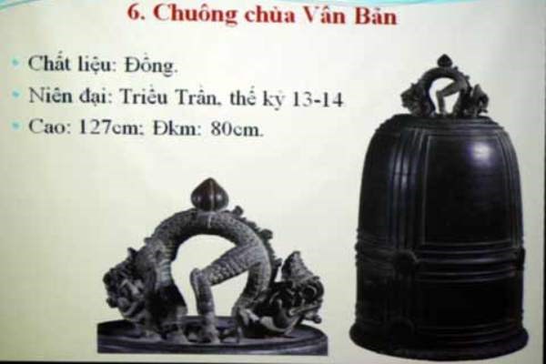 Ba hiện vật được đề nghị công nhận Bảo vật quốc gia