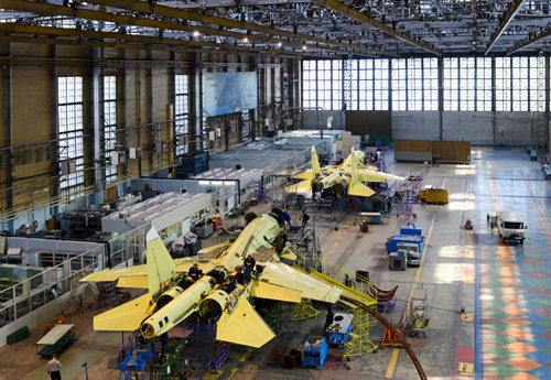 Liên hiệp sản xuất máy bay Chkalov Novosibirsk là một trong những nhà máy sản xuất máy bay lớn nhất của Nga, có chi nhánh là Công ty hàng không Sukhoi nổi tiếng.