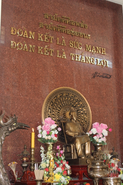 Tinh thần và tư tưởng “Đoàn kết là sức mạnh” mà Chủ tịch Hồ Chí Minh luôn nhắc nhở được coi là phương châm của cộng đồng người Việt tại Udon Thani