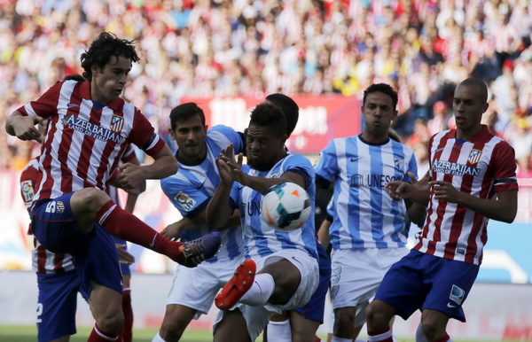 Atletico Madrid bị Malaga cầm hòa 1-1