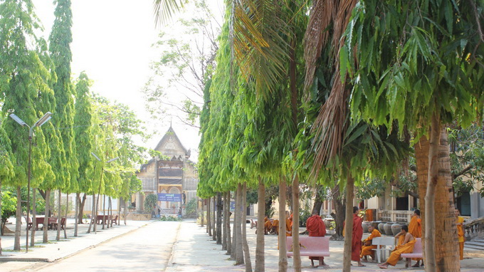 Một ngôi chùa ở Battambang