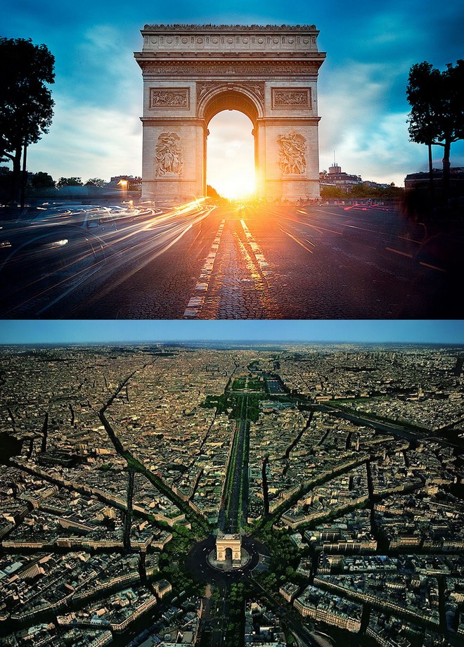 Ngoài tháp Eiffel, bất kỳ du khách nào đến thủ đô nước Pháp cũng muốn có một bức ảnh chụp chung với Khải Hoàn Môn (Bắc đẩu Khải hoàn môn). Nhưng dường như đó là tất cả những gì bạn có thể làm ở đây bởi xung quanh công trình kiến trúc này chỉ là các đại lộ đổ về các hướng.