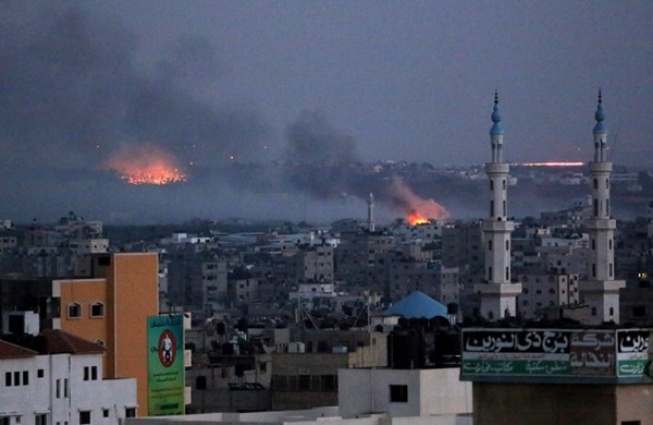 Hậu quả các cuộc oanh tạc của Israel.