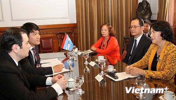 Argentina đánh giá cao lập trường của Việt Nam về Biển Đông