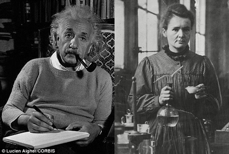 Tình cảm Albert Einstein dành cho Marie Curie trong lá thư mới tìm thấy