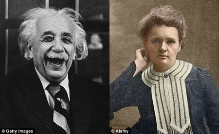 Tình cảm Albert Einstein dành cho Marie Curie trong lá thư mới tìm thấy