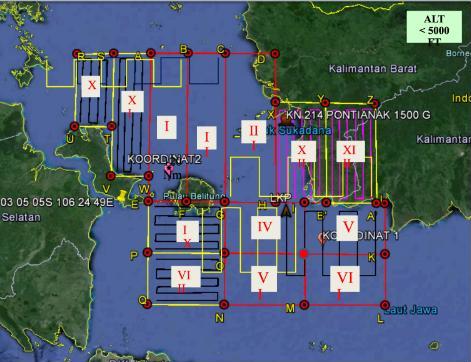 Vùng biển Java từng ‘nuốt’ nhiều máy bay, tàu phà