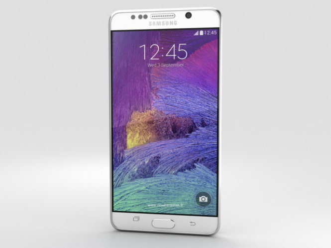 Ảnh đồ họa ngoại hình của Galaxy Note 5 - Ảnh: Android Headlines