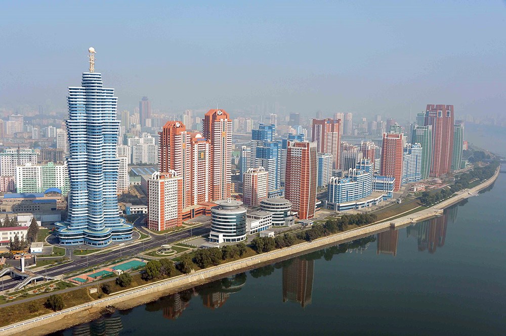 Khu tổ hợp nằm ở gần sông Taedong, thủ đô Bình Nhưỡng. (Nguồn: Reuters)