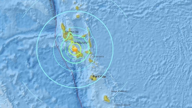 Động đất 7,0 độ Richter ở Vanuatu, chưa có báo cáo thương vong