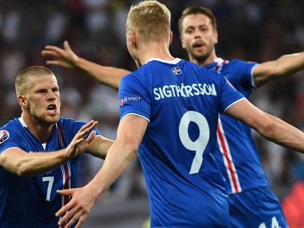 Iceland tạo nên cú sốc lớn tại vòng 1/8. 