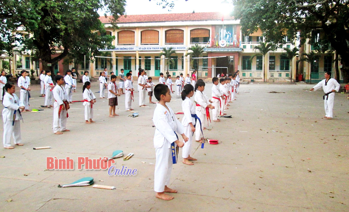 Taekwondo đã và đang đem về cho huyện những thành tích cao