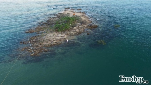 Đường đi giữa biển không chỉ có duy nhất ở đảo Điệp Sơn