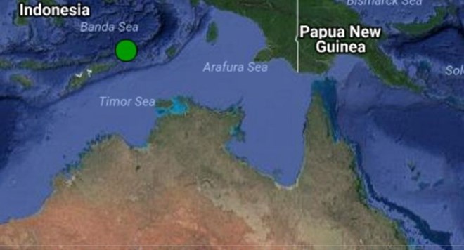 Động đất mạnh 6,6 độ Richter làm rung chuyển miền Đông Indonesia