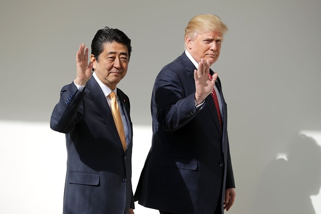 Thủ tướng Nhật Bản Shinzo Abe không loại trừ FTA với Mỹ