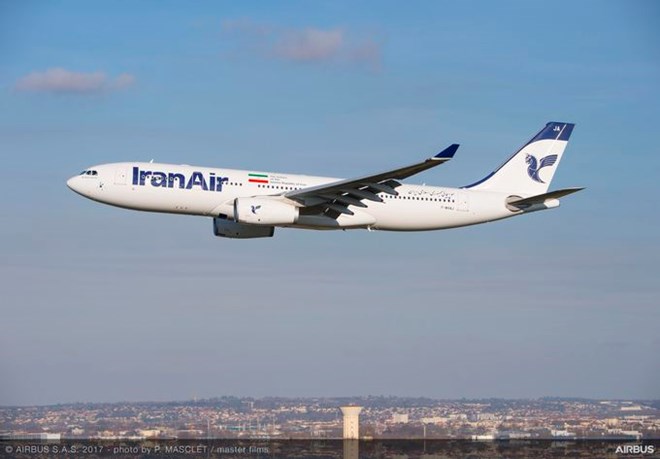 Iran đang chuẩn bị tiếp nhận chiếc máy bay Airbus thứ 3