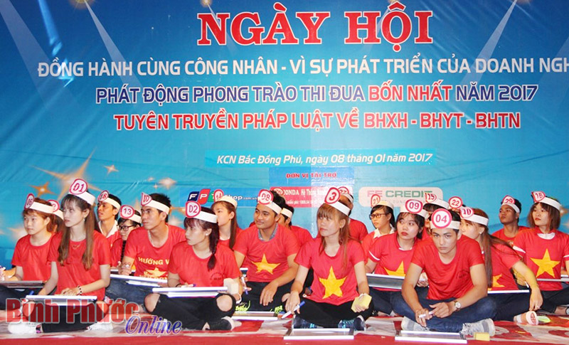 Sôi nổi ngày hội Đồng hành cùng công nhân