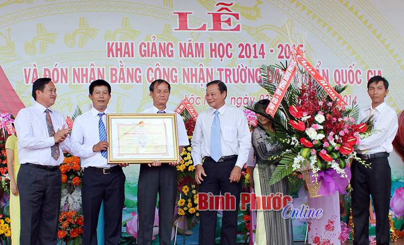 Trường THPT Lộc Thái: 11 năm phấn đấu và trưởng thành