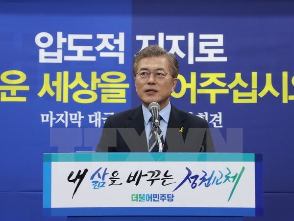 Bầu cử Tổng thống Hàn Quốc: Ứng viên Moon Jae