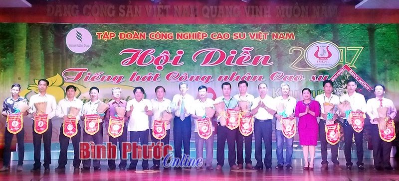 Hội diễn “Tiếng hát công nhân cao su” năm 2017