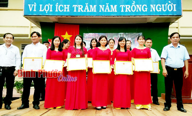 Công đoàn Trường THCS Tân Tiến chăm lo tốt người lao động