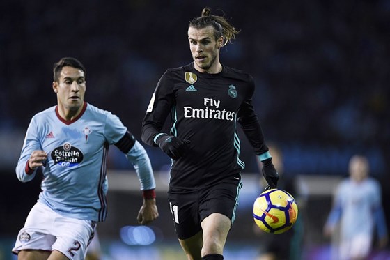 Bale (phải) ghi bàn, Real vẫn bị cầm hòa. Ảnh: Getty Images