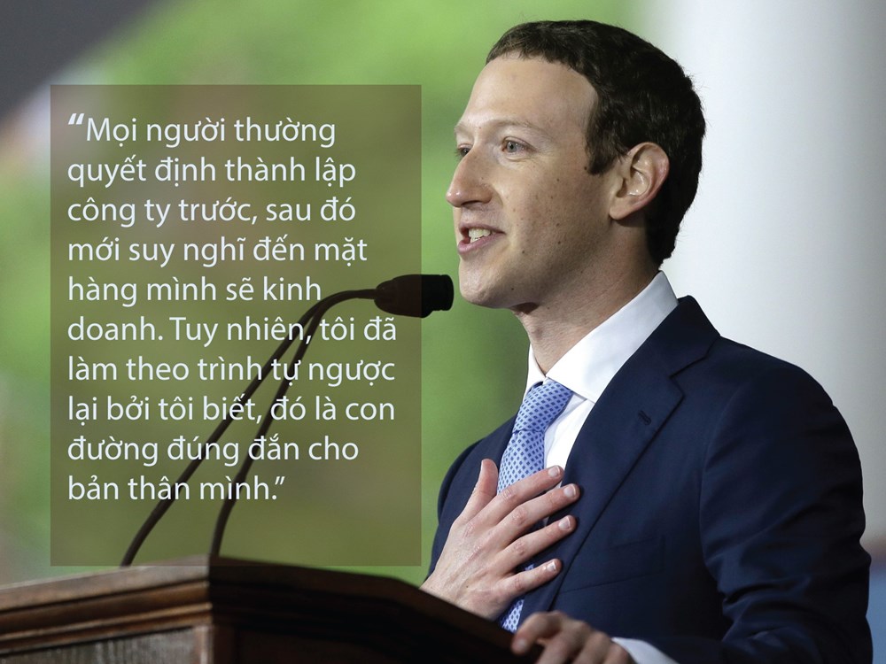 Những câu nói nổi tiếng của ông chủ Facebook Mark Zuckerberg