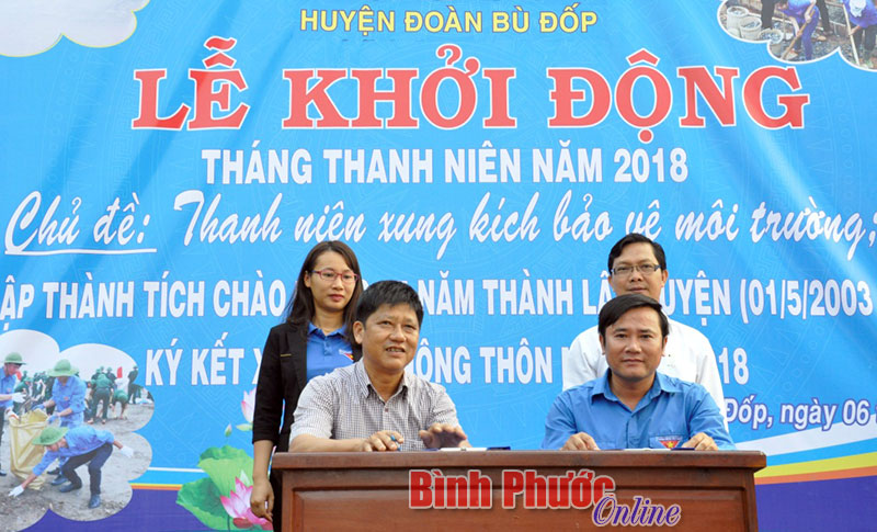 Bù Đốp khởi động Tháng thanh niên năm 2018