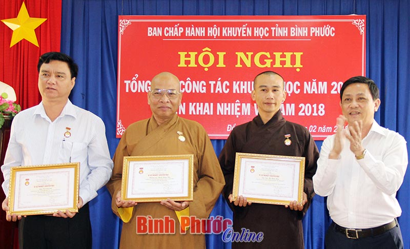 Toàn tỉnh có 172.738 hội viên khuyến học