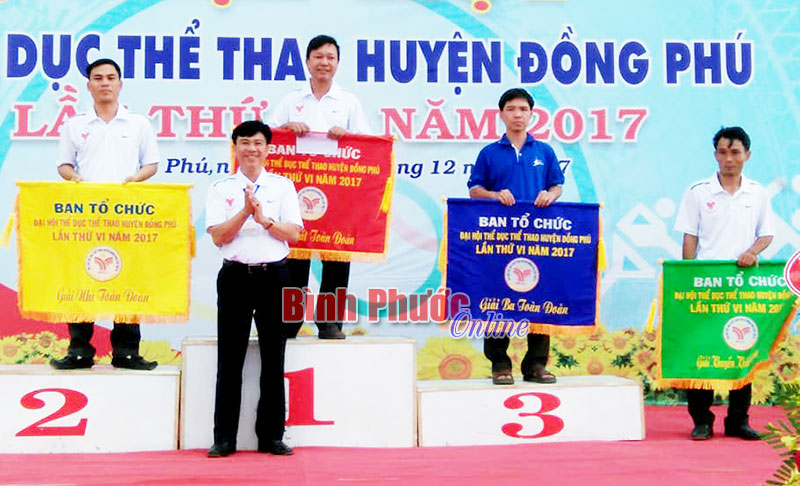 Tân Phú nhất toàn đoàn Đại hội TDTT huyện Đồng Phú lần thứ VI