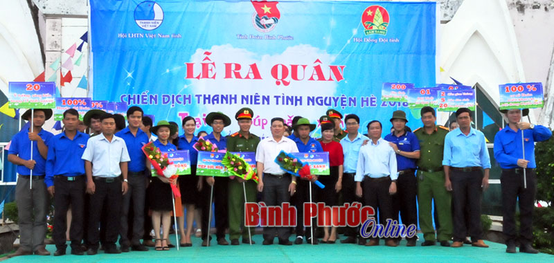 Ra quân chiến dịch tình nguyện hè năm 2018