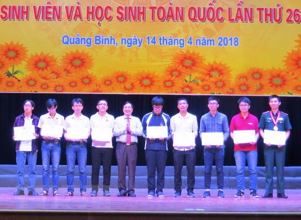 Trao giải kỳ thi Olympic toán học sinh viên, học sinh toàn quốc 2018