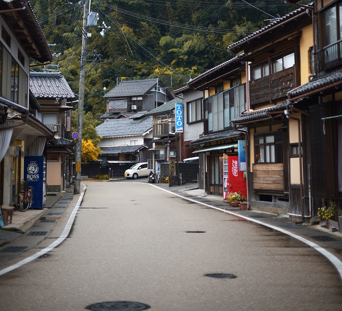 Ngôi làng nổi đẹp như cổ tích của Nhật Bản