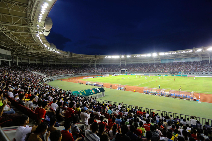 12 sân vận động diễn ra các trận cầu AFF Cup 2018