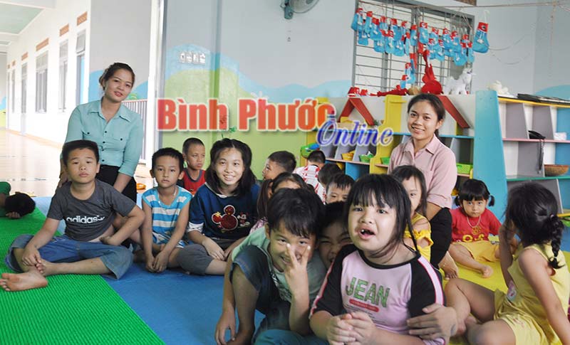 Niềm hạnh phúc ở Trường giáo dục chuyên biệt Bình Minh