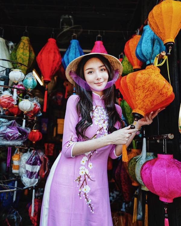 Hot girl Thái Lan chụp hình ở Việt Nam lung linh như trời Âu
