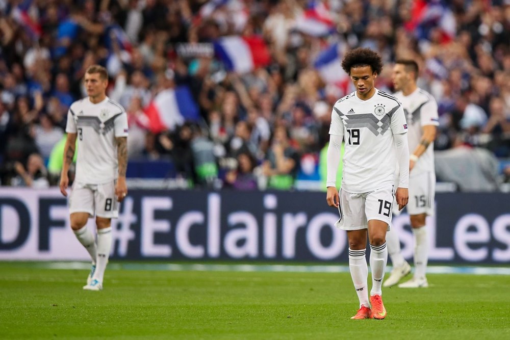 Thất bại trước Pháp đã là trận thua thứ 6 mà đội tuyển Đức phải nhận trong năm nay - điều chưa từng xảy ra trong lịch sử đội bóng này.