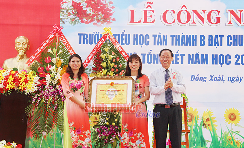 Bình Phước: 54/165 trường tiểu học đạt chuẩn quốc gia